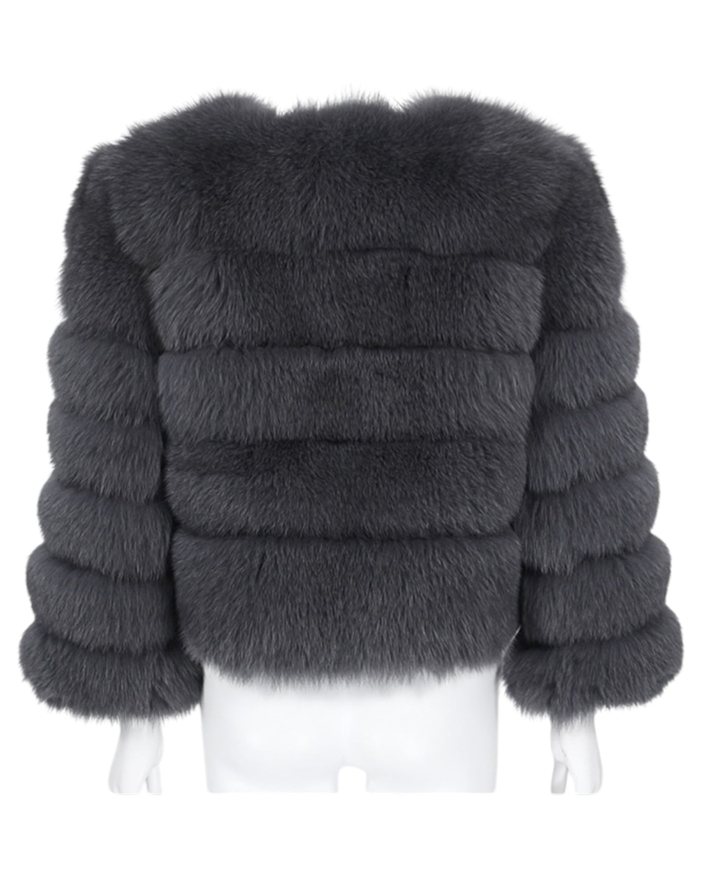 “Anthika” fur jacket made of real fur