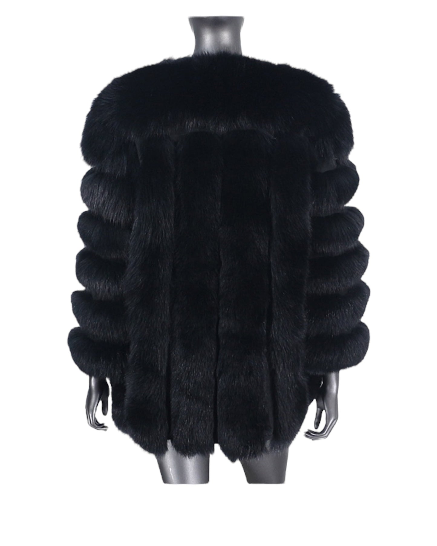 “Anthika” fur jacket made of real fur