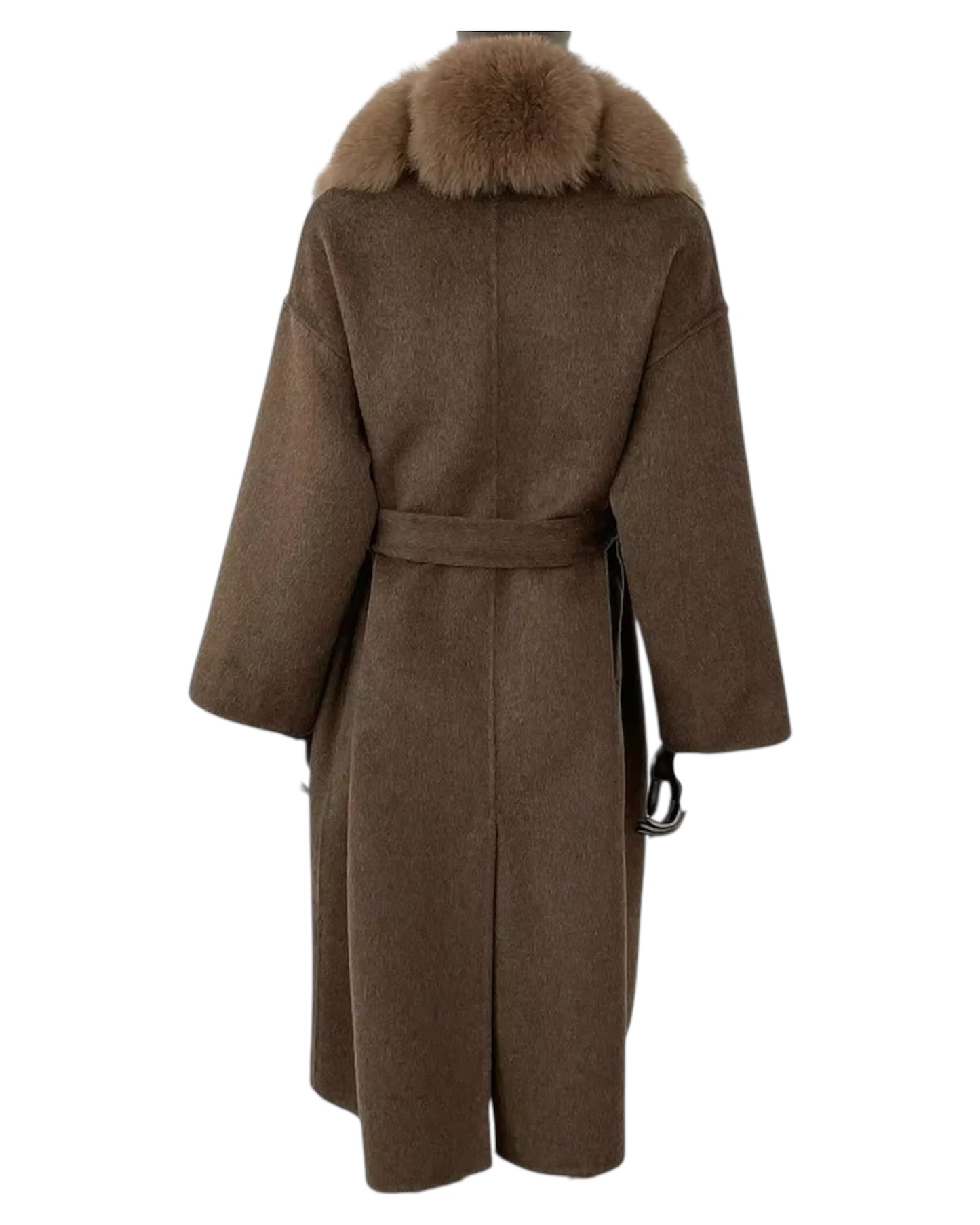 Cashmere coat “Louisa” gray