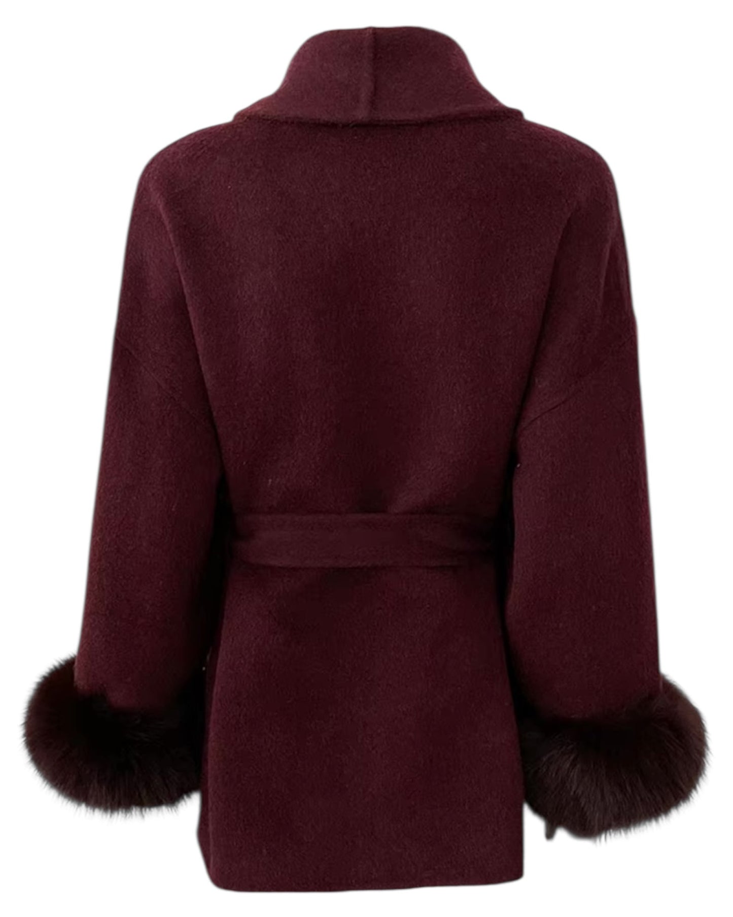 Cashmere coat “Louisa” gray