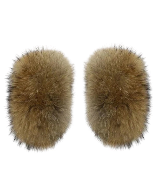 Fur CUFFS natural