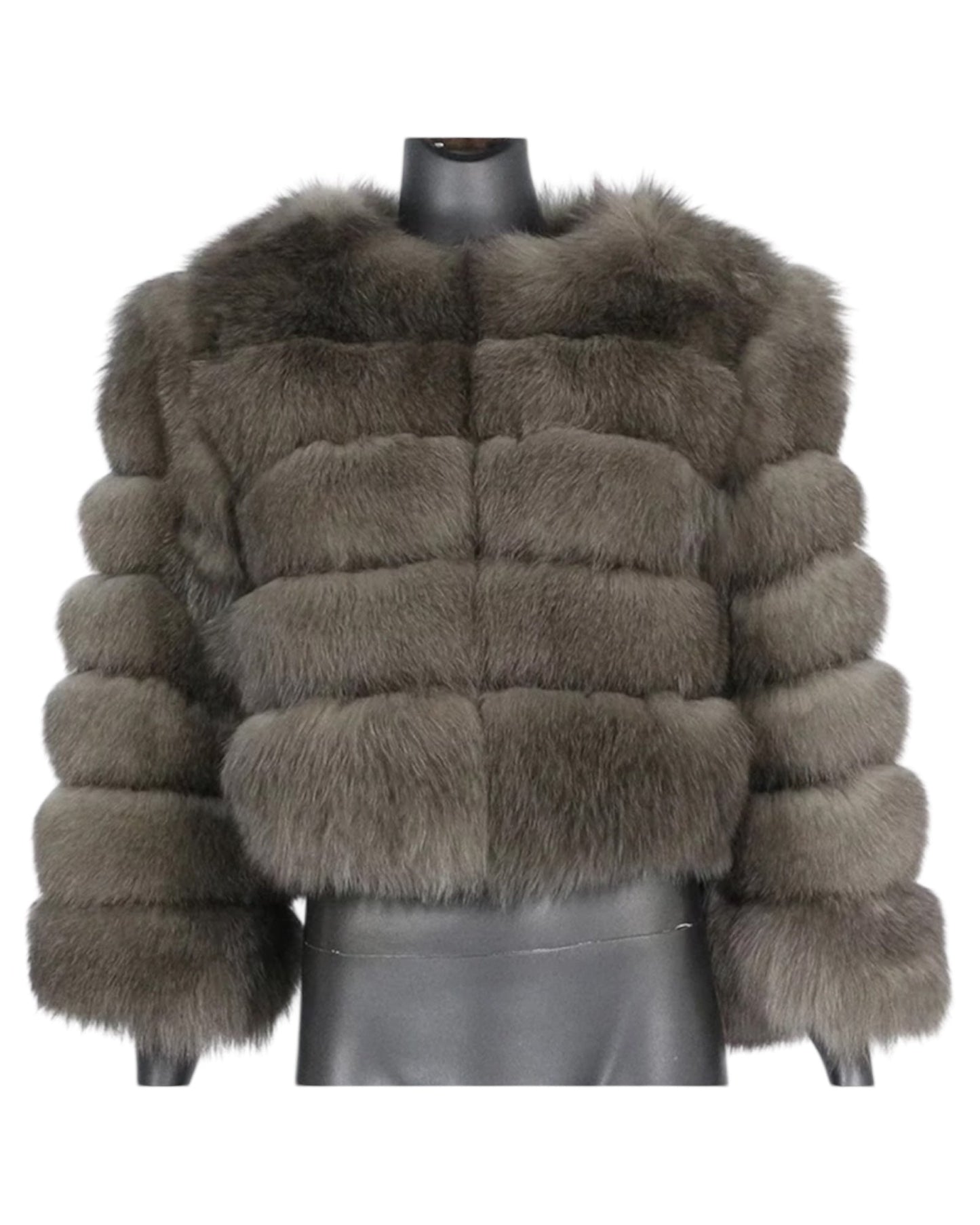 “Anthika” fur jacket made of real fur