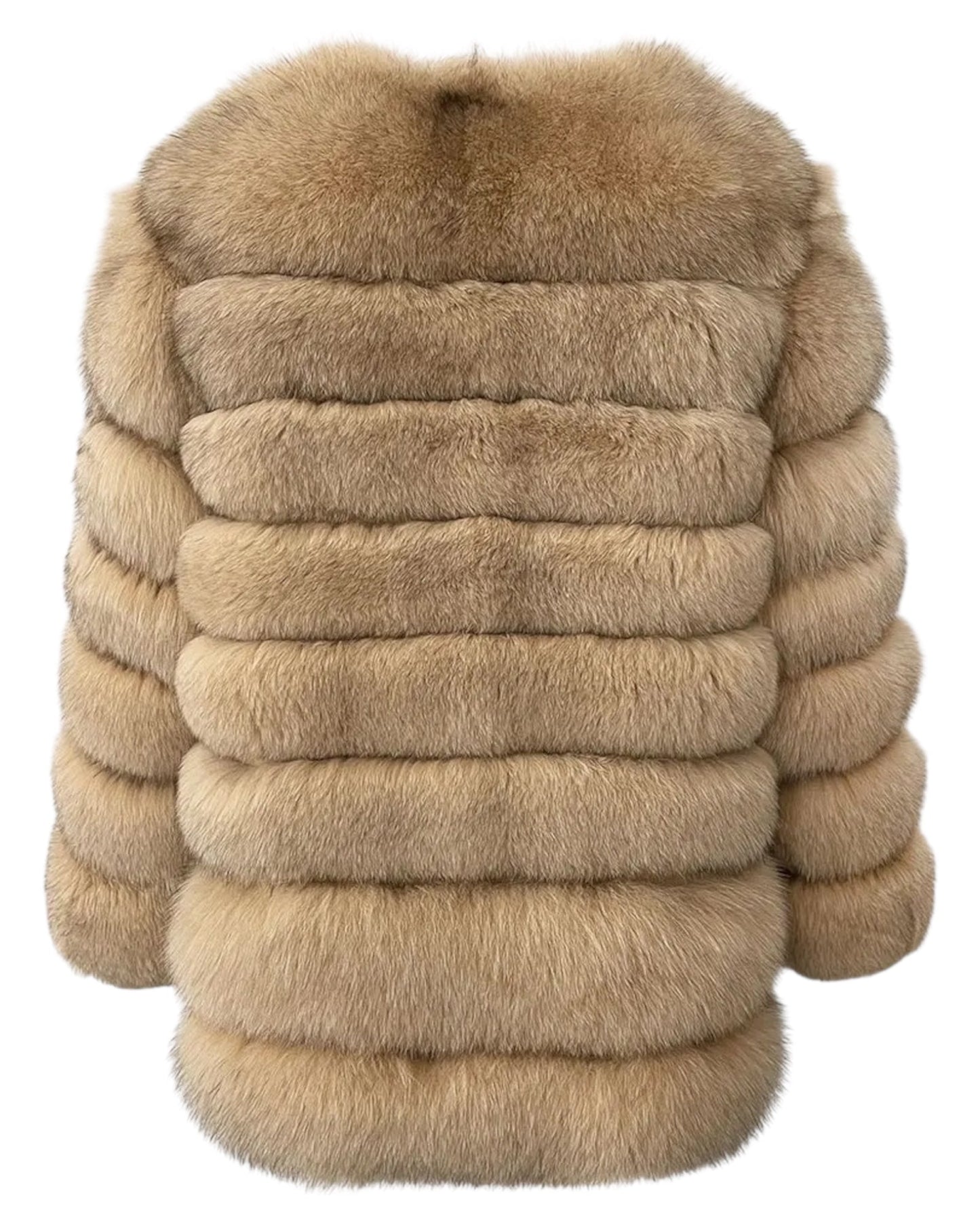 “Anthika” fur jacket made of real fur