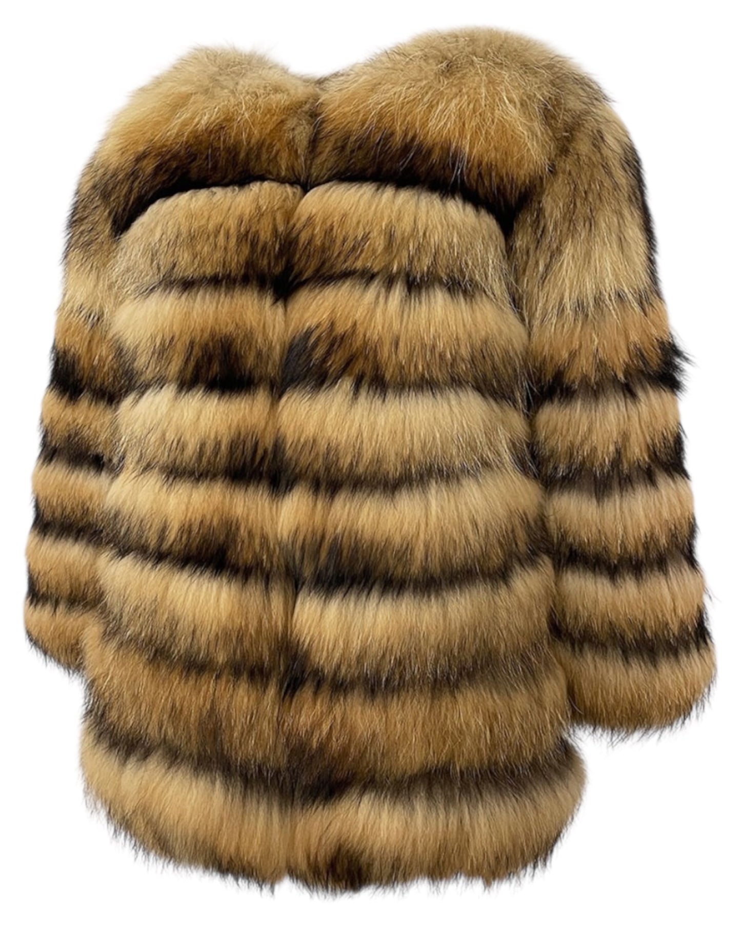 “Anthika” fur jacket made of real fur