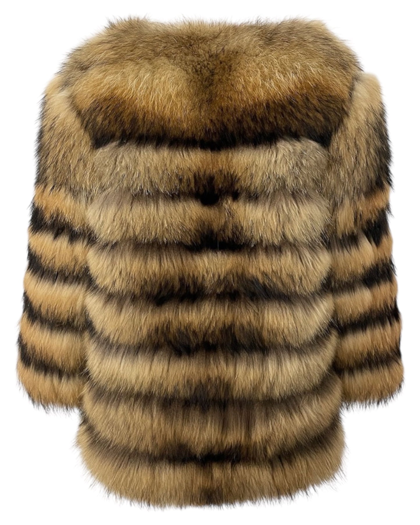 “Anthika” fur jacket made of real fur